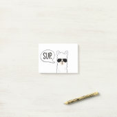 ラマ ポストイット (デスク上)