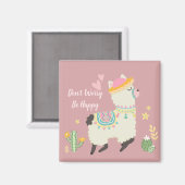 ラマ マグネット (正面/裏面)