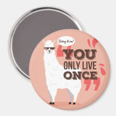 ラマ マグネット (正面/裏面)