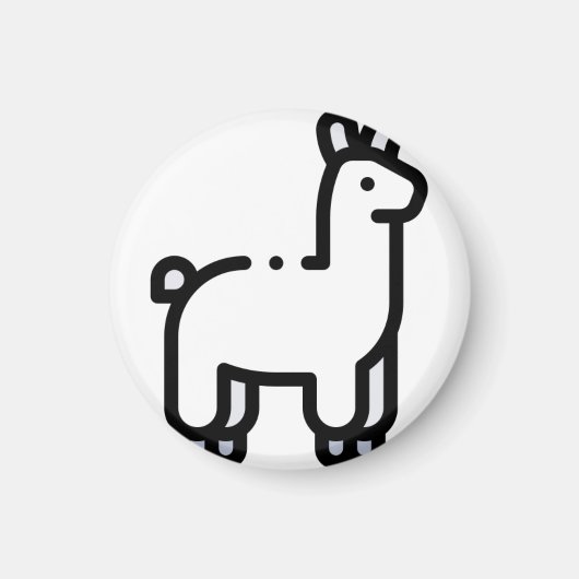 ラマ マグネット (正面)