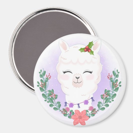 ラマ マグネット (正面/裏面)