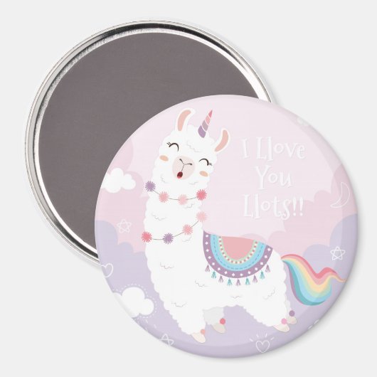 ラマ マグネット (正面/裏面)