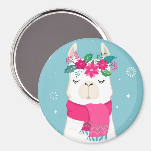 ラマ マグネット (正面/裏面)