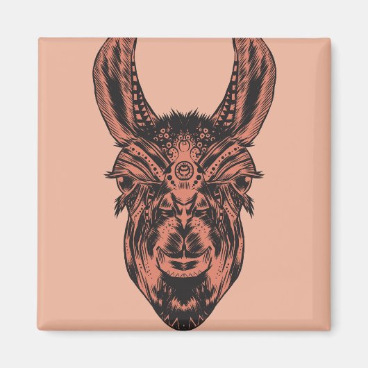 ラマ マグネット (正面)