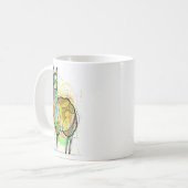 ラマ・マグ コーヒーマグカップ (正面左)