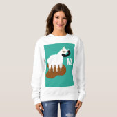 ラマ・ミー スウェットシャツ (正面フル)