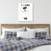 ラマ・ユー キャンバスプリント (インサイチュ (寝室))