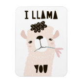 ラマ・ユー マグネット (縦)