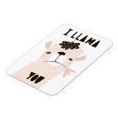 ラマ・ユー マグネット (左側)