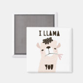 ラマ・ユー マグネット (正面/裏面)