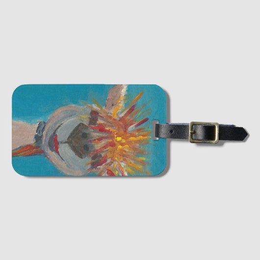 ラマ ラゲッジタグ (正面横)