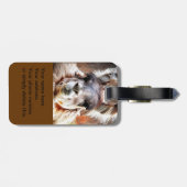 ラマ ラゲッジタグ (裏面横)