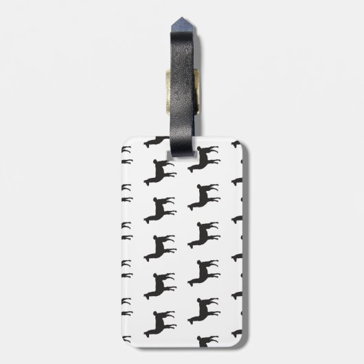 ラマ ラゲッジタグ (裏面縦)