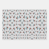 ラマ ラッピングペーパーシート (正面3)