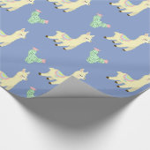 ラマ ラッピングペーパー (角)