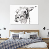 ラマ・ラブ キャンバスプリント (インサイチュ (寝室))