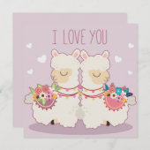 ラマ・ラブ シーズンカード (正面/裏面)