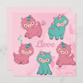 ラマ・ラブ シーズンカード (正面/裏面)