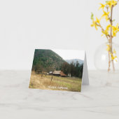 ラマ・ランチ…..... カード (黄色い花)