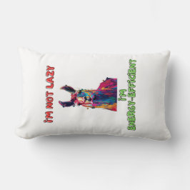 ラマ ランバークッション