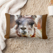 ラマ ランバークッション (ブランケット)