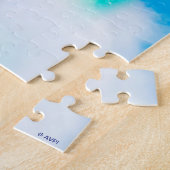 ラマ・リッキング・レインボー ジグソーパズル (側面)