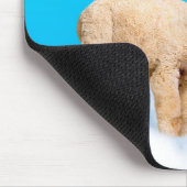 ラマ・リッキング・レインボー マウスパッド (コーナー)