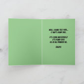 ラマ – 今日は何日か当ててみろ – 今日はハンプの日ではない カード (内部)