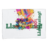 ラマ 枕カバー (正面右)