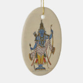ラマ – 矢を持つ セラミックオーナメント (右)