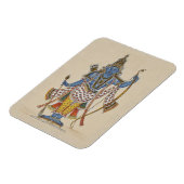 ラマ – 矢を持つ マグネット (左側)