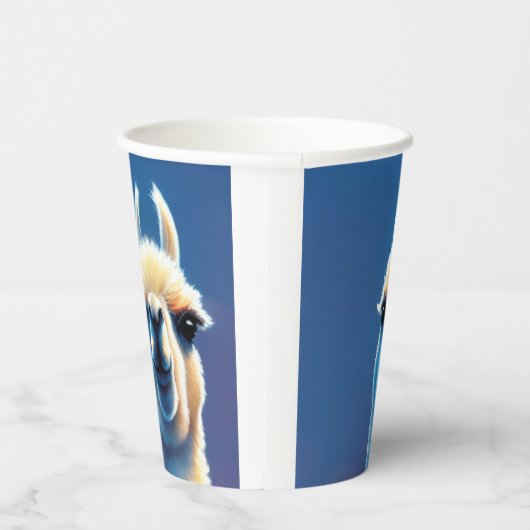 ラマ 紙コップ (右)