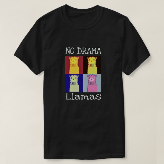 ラマ Tシャツ (デザイン正面)
