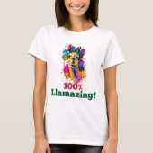 ラマ Tシャツ (正面)