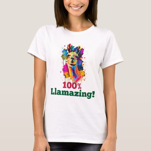 ラマ Tシャツ (正面)