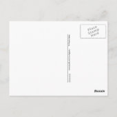 ラマVSライオン誕生日ハガキbyニコールジャネス ポストカード (裏面)