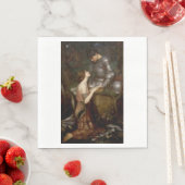 ラミアと兵士（ジョン・ウィリアム・ウォーターハウス） スタンダードランチョンナプキン (インサイチュ)