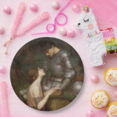 ラミアと兵士（ジョン・ウィリアム・ウォーターハウス） ペーパープレート (パーティー)