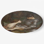 ラミアと兵士（ジョン・ウィリアム・ウォーターハウス） ペーパープレート (アングル)