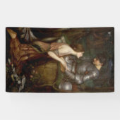 ラミアと兵士（ジョン・ウィリアム・ウォーターハウス） 横断幕 (横)