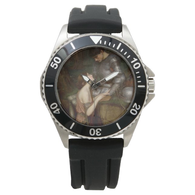 ラミアと兵士（ジョン・ウィリアム・ウォーターハウス） 腕時計 (正面)