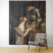 ラミアと兵士by J W Waterhouse 1905 タペストリー (インサイチュ)