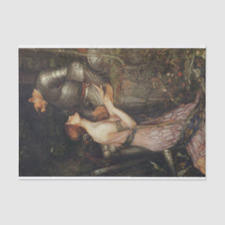 ラミアと兵士by J W Waterhouse 1905 薄葉紙