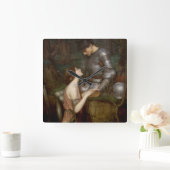 ラミアバイジョンウィリアムウォーターハウス スクエア壁時計 (ホーム)