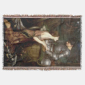 ラミア(1905)by John Waterhouse スローブランケット (正面)