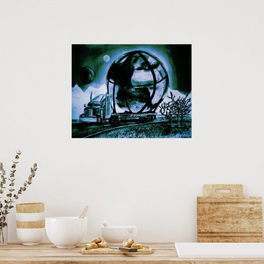 ラミクタトラック ポスター (キッチン)