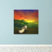 ラミニナデロスシエロス キャンバスプリント (インサイチュ (ウッドフロア))