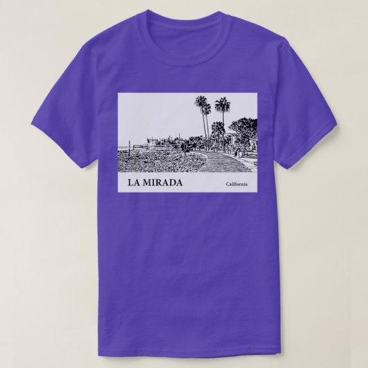 ラミラダカリフォルニアTシャツ2 Tシャツ (デザイン正面)