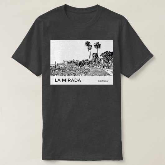 ラミラダカリフォルニアTシャツ Tシャツ (デザイン正面)