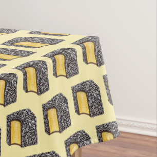 ラミントンオーストラリアフードベイクセールデザートベーカリー テーブルクロス